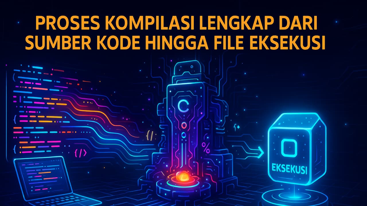 Proses Kompilasi Lengkap dari Sumber Kode hingga File Eksekusi
