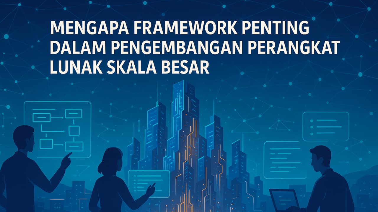 Mengapa Framework Penting dalam Pengembangan Perangkat Lunak Skala Besar