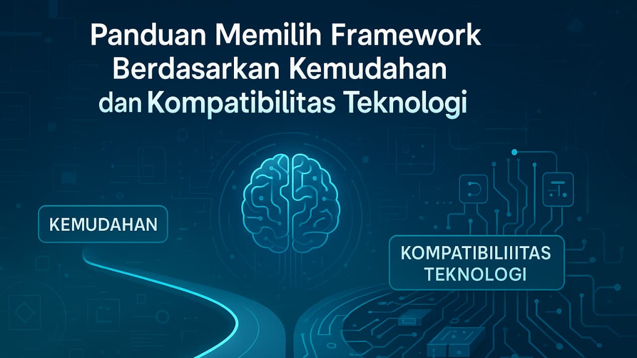 Panduan Memilih Framework Berdasarkan Kemudahan dan Kompatibilitas Teknologi