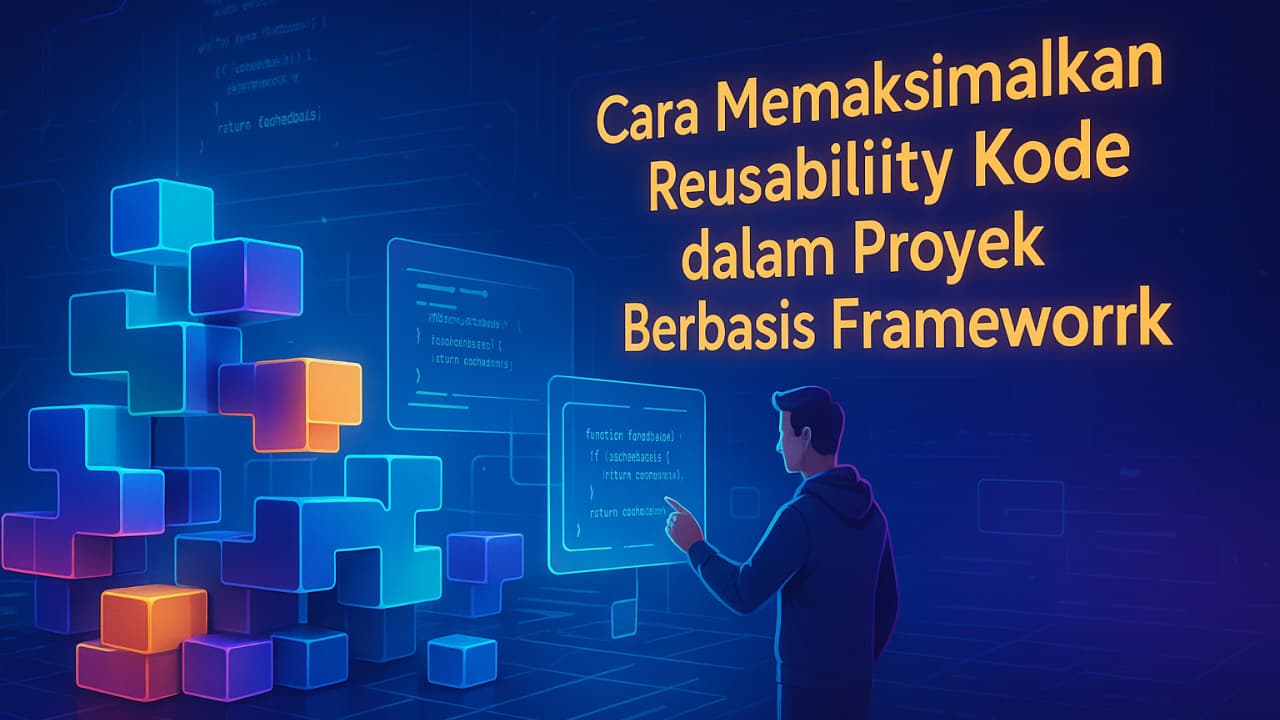 Cara Memaksimalkan Reusability Kode dalam Proyek Berbasis Framework