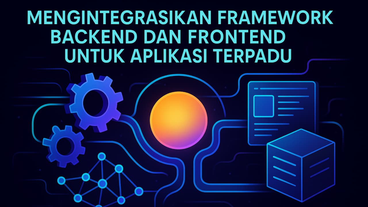 Mengintegrasikan Framework Backend dan Frontend untuk Aplikasi Terpadu