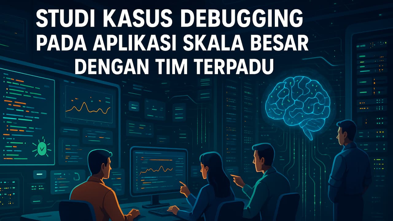 Studi Kasus Debugging pada Aplikasi Skala Besar dengan Tim Terpadu