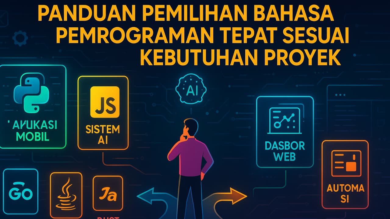 Panduan Pemilihan Bahasa Pemrograman Tepat Sesuai Kebutuhan Proyek
