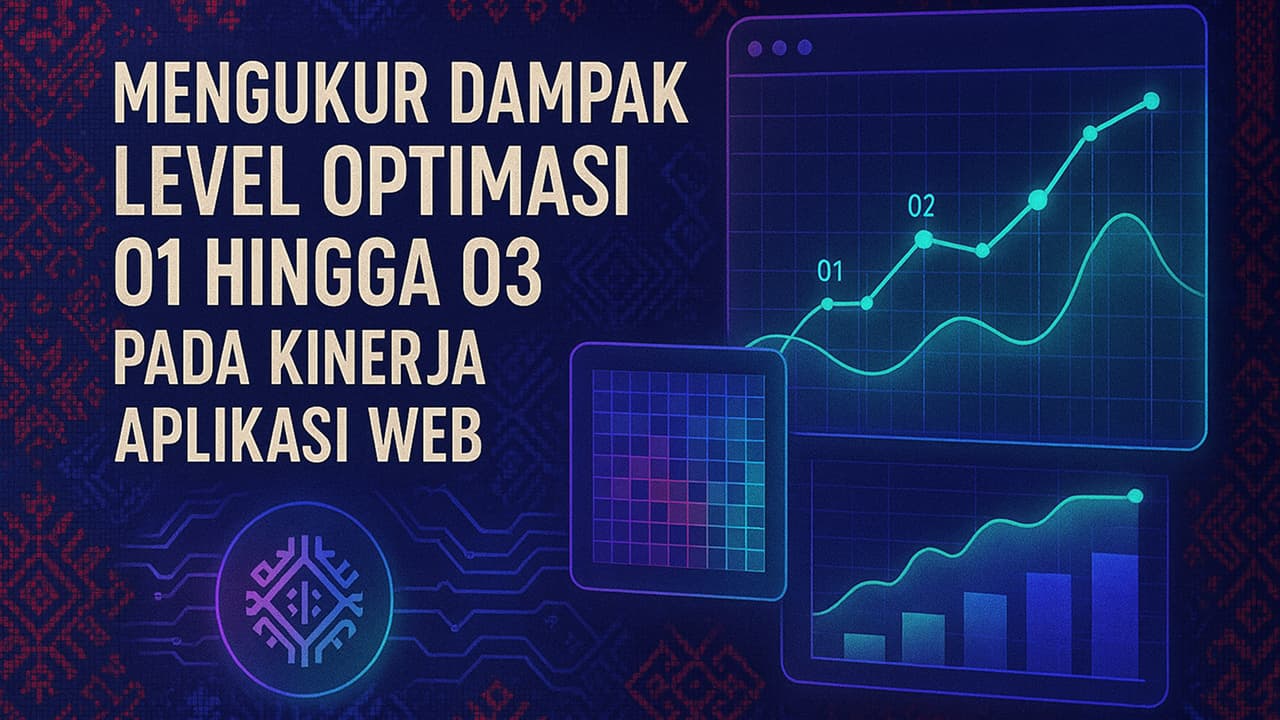 Mengukur Dampak Level Optimasi O1 Hingga O3 pada Kinerja Aplikasi Web