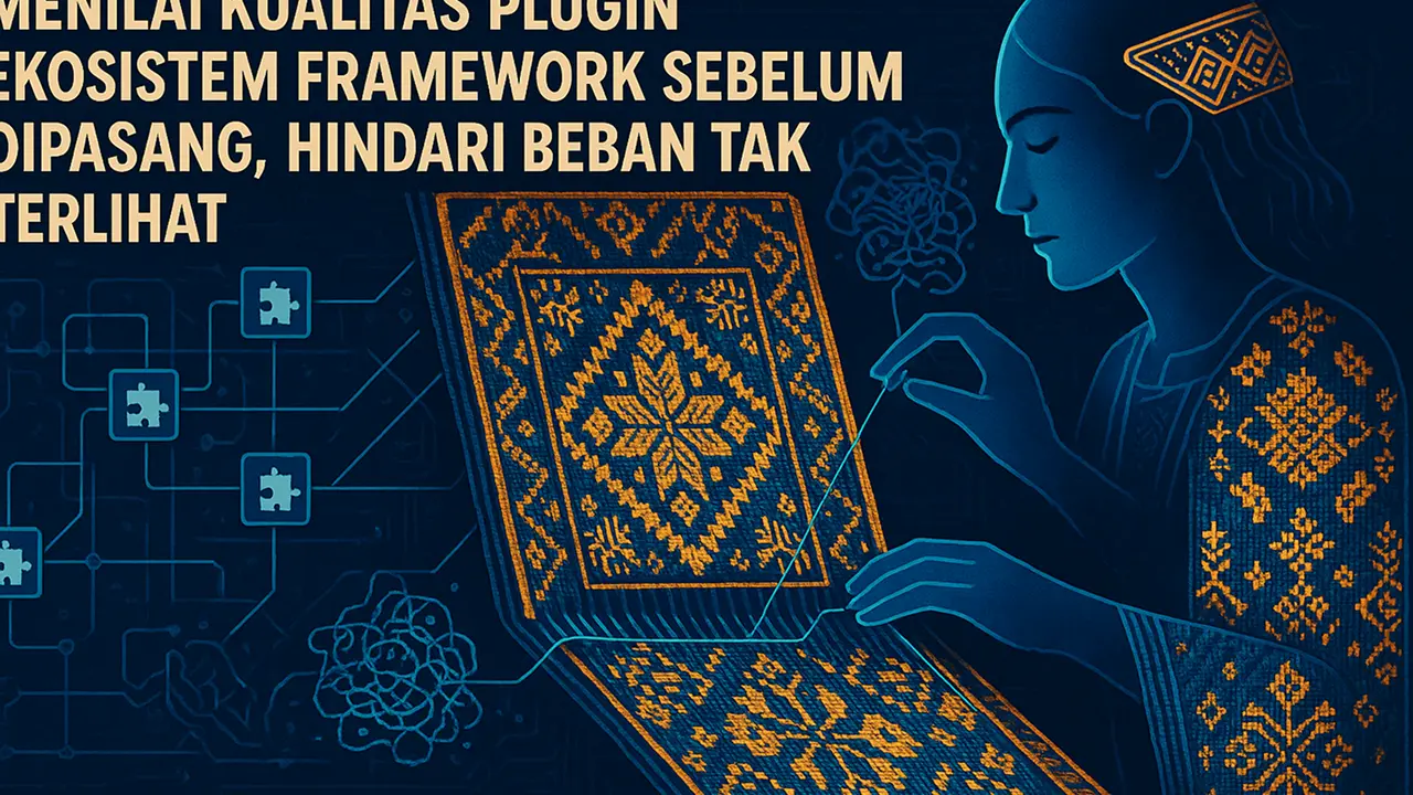 Menilai Kualitas Plugin Ekosistem Framework sebelum Dipasang, Hindari Beban Tak Terlihat